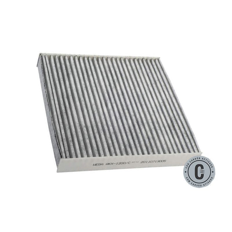 Filtro de Cabine com Carvão Ativado - Wega - AKX-1200/C - (3)
