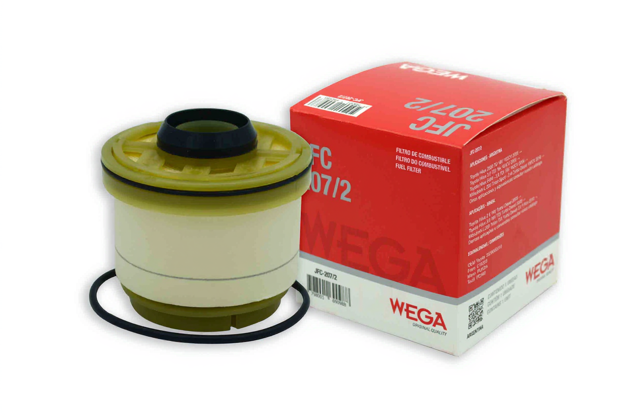 Filtro de Combustível - Wega - JFC-207/2 - (3)