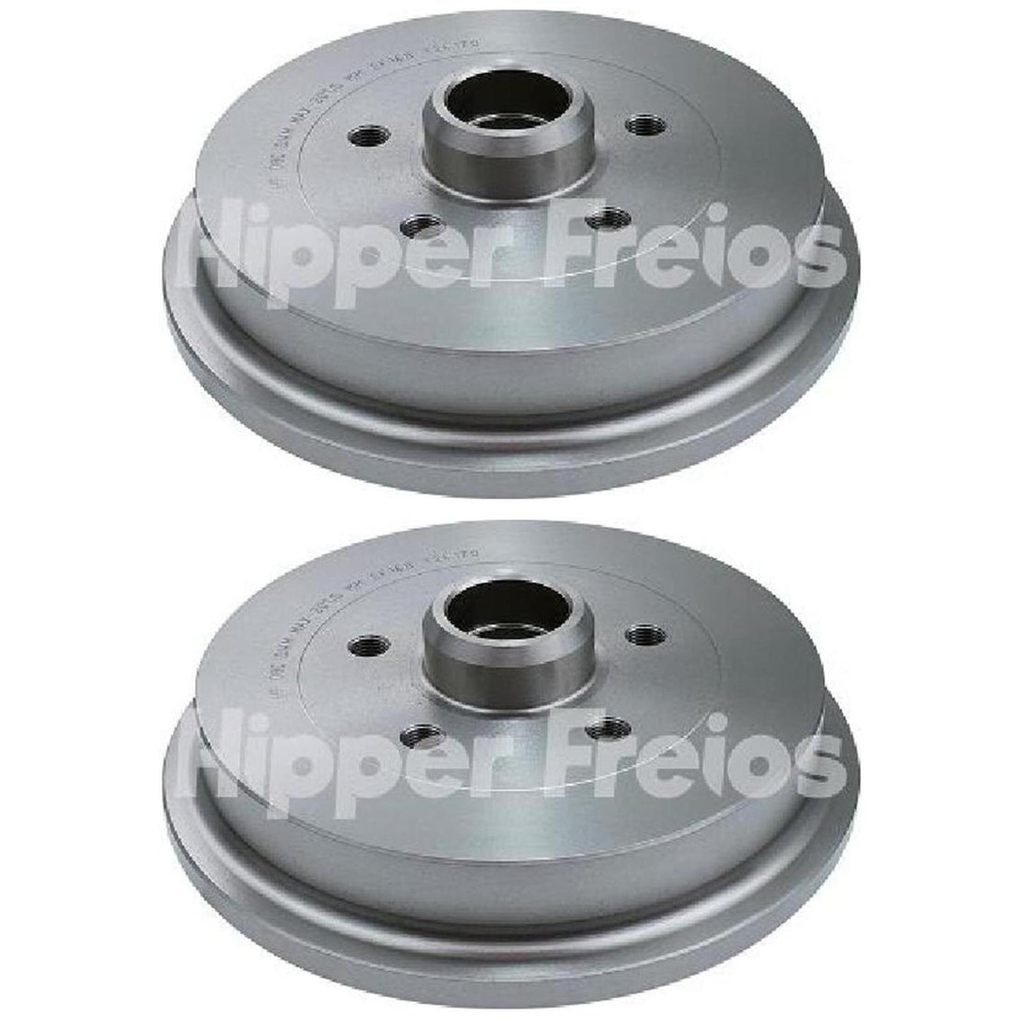 Par Tambor Freio Traseiro - Hipper Freios - HF 08C - (1)