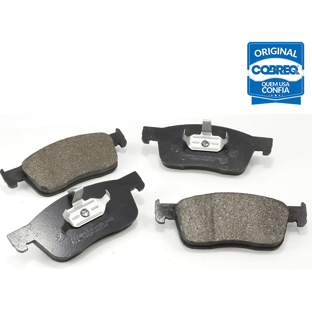 Pastilha de Freio Dianteira - Cobreq - N-2085 - (3)