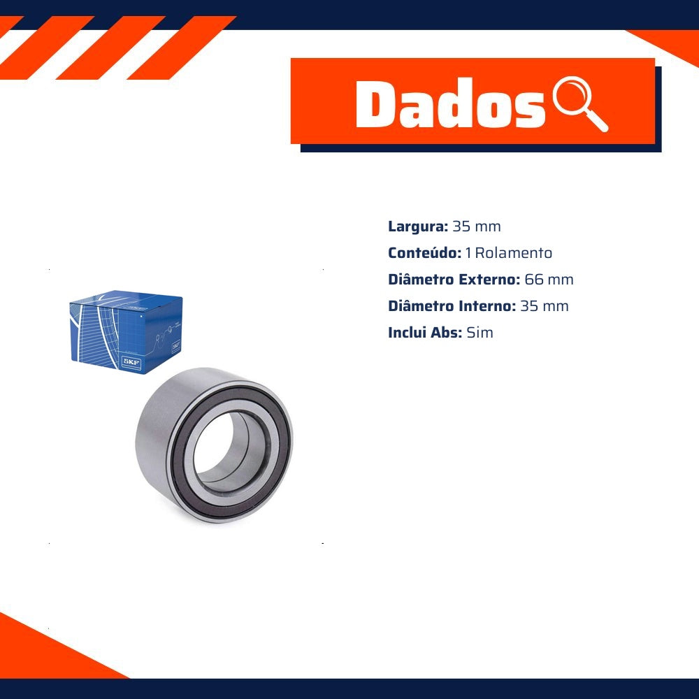 Rolamento para Renault Kwid - SKF - VKBC 41010 - (8)