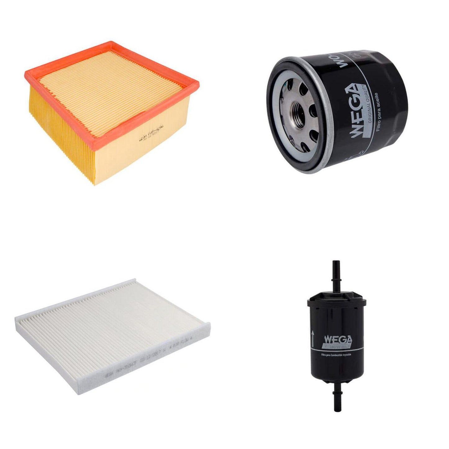 Kit de Filtros Ka 1.0 12V 1.5 16V Fiesta 1.5/1.6 16V Ecosport 1.6 16V após 2016 - Wega - Wkl-160 - (4)
