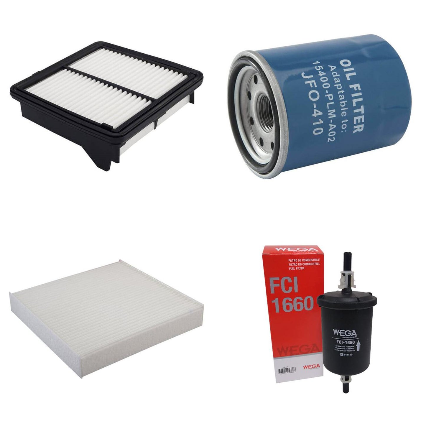 Kit de Filtros Fit 1.4 16V - Wega - Wkl-205 - (4)