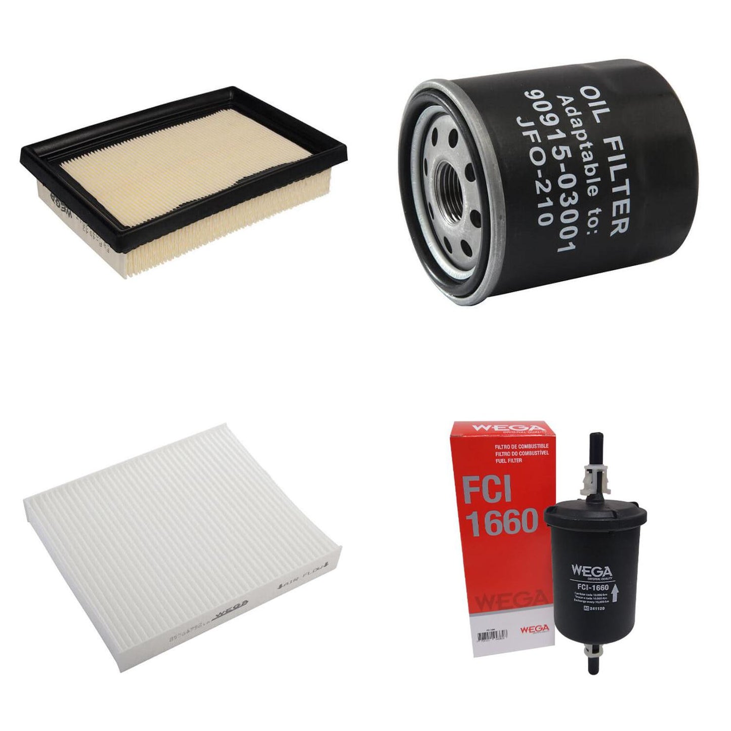 Kit de Filtros Corolla Cross 1.8 16V Hybrid - Wega - Wkl-286 - (4)