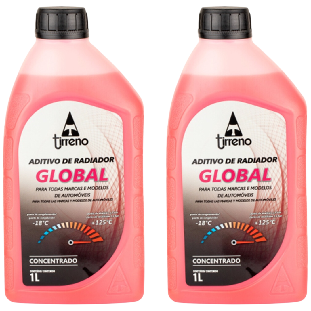 Aditivo 2L Concentrado Radiador Rosa Tirreno Global - (1)
