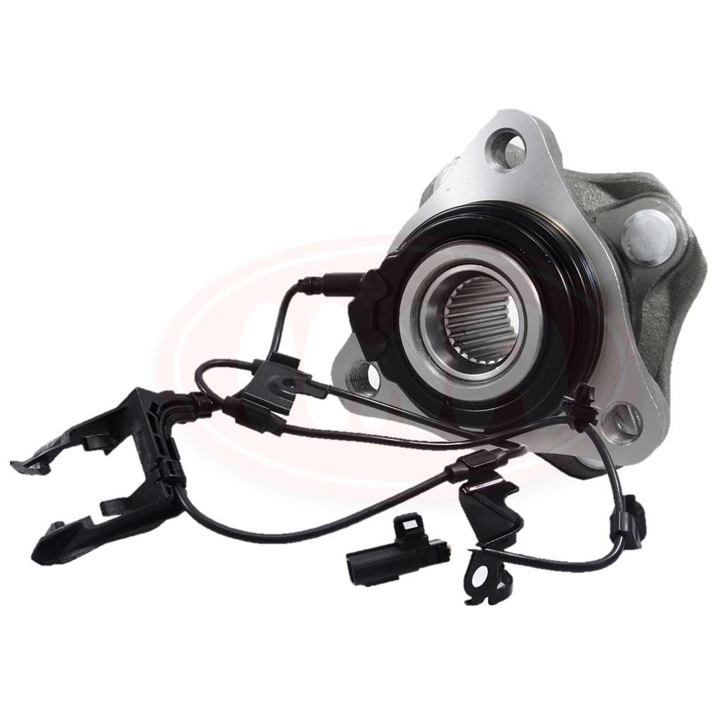 Cubo de Roda Dianteiro Esquerdo 4 Furos com Rolamento e ABS - IMA - AL-568 - (2)