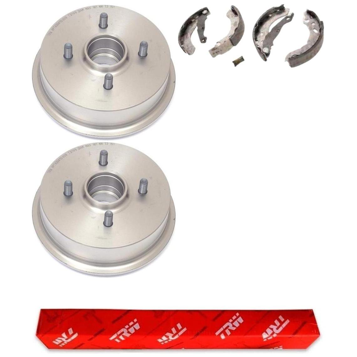 Kit Freio Traseiro Tambor e Sapata - TRW - RPTA00410 - RRSA00710 - (1)