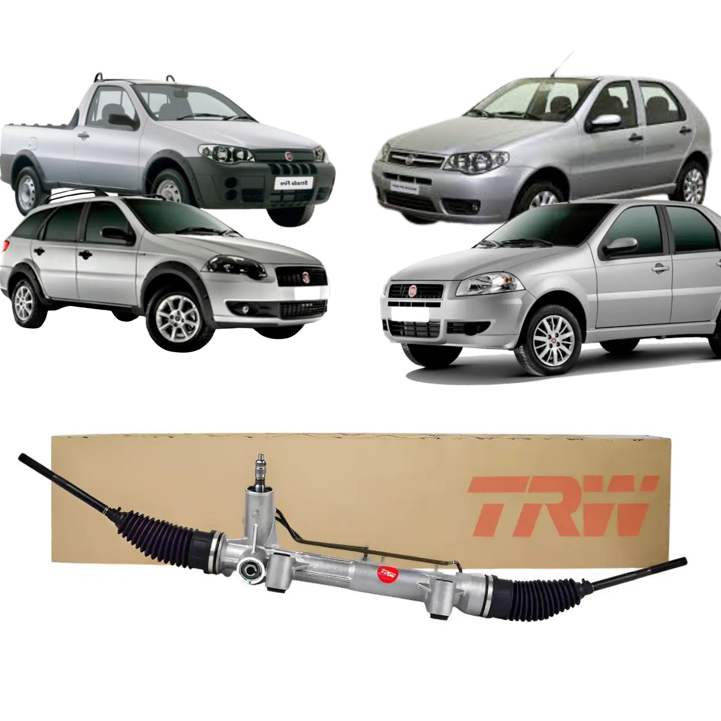 Caixa de Direção Hidráulica - TRW - 16900162S - (1)