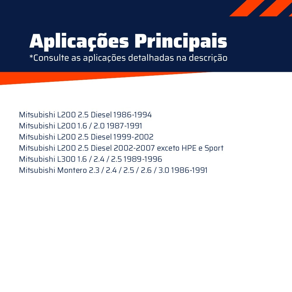 Pastilha de Freio para Mitsubishi L200 e L300 - TRW - RCPT01060 - (2)