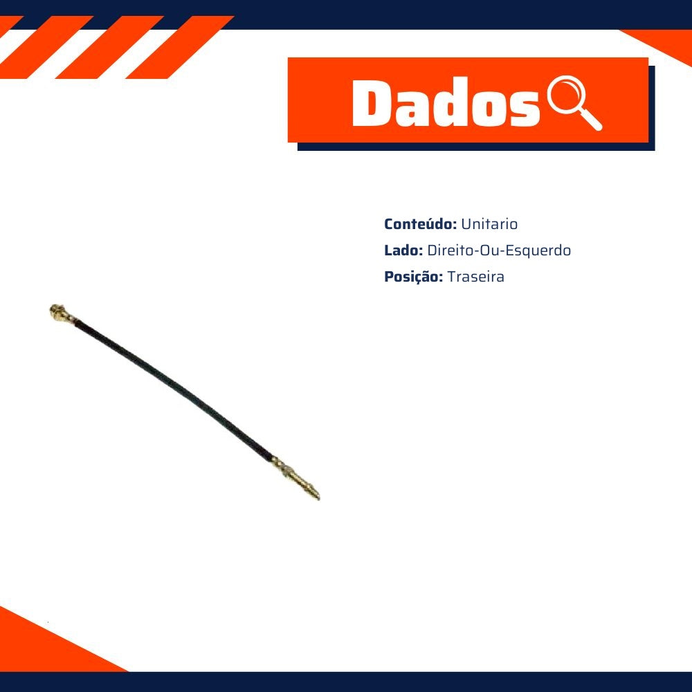 Kit Freio Traseiro Cilindro de Roda e Flexível - TRW - RCCR00872 - RPFX00580 - (10)