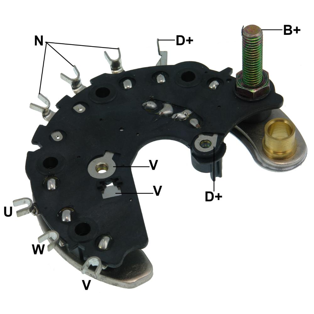 Retificador do Alternador - Gauss - GA1842 - (1)