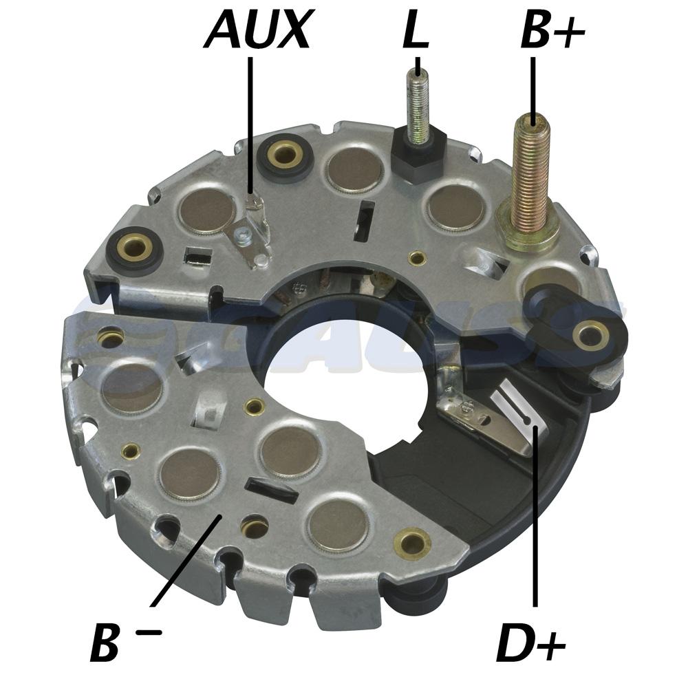 Retificador do Alternador - Gauss - GA1710 - (1)