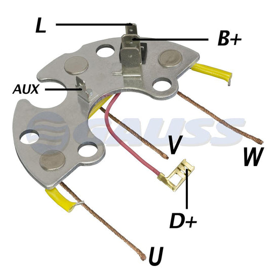 Retificador do Alternador - Gauss - GA1522 - (1)