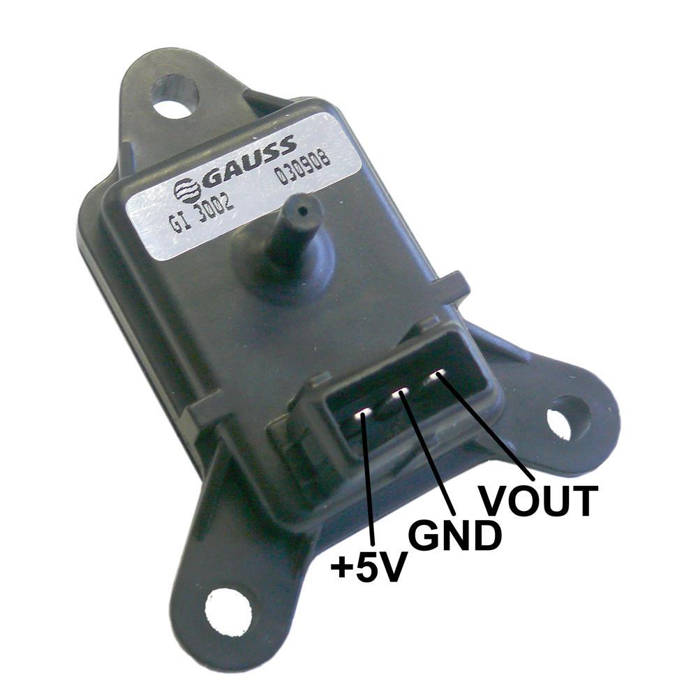 Sensor de Pressão do Coletor - MAP - Gauss - GI3002 - (1)