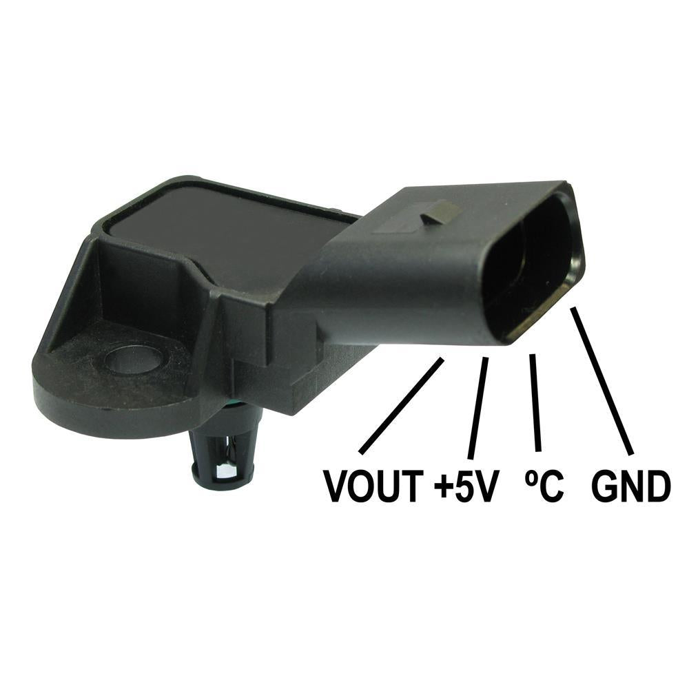 Sensor de Pressão do Coletor - MAP - Gauss - GI3052 - (1)