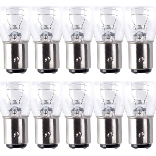 10 Lâmpadas 2 Polos P21/5W 12V - Gauss - GL1034 - (1)