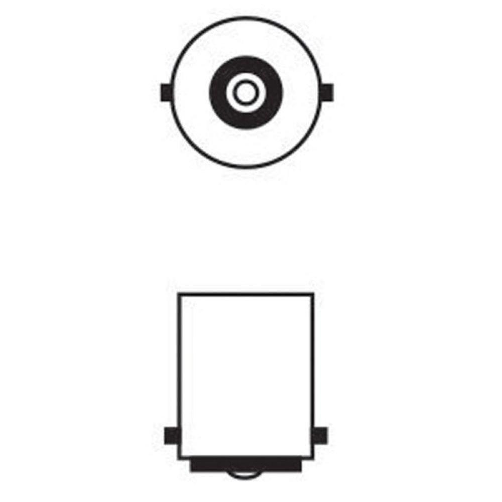 Lâmpada R10W 12V - Gauss - GL0067A - (2)