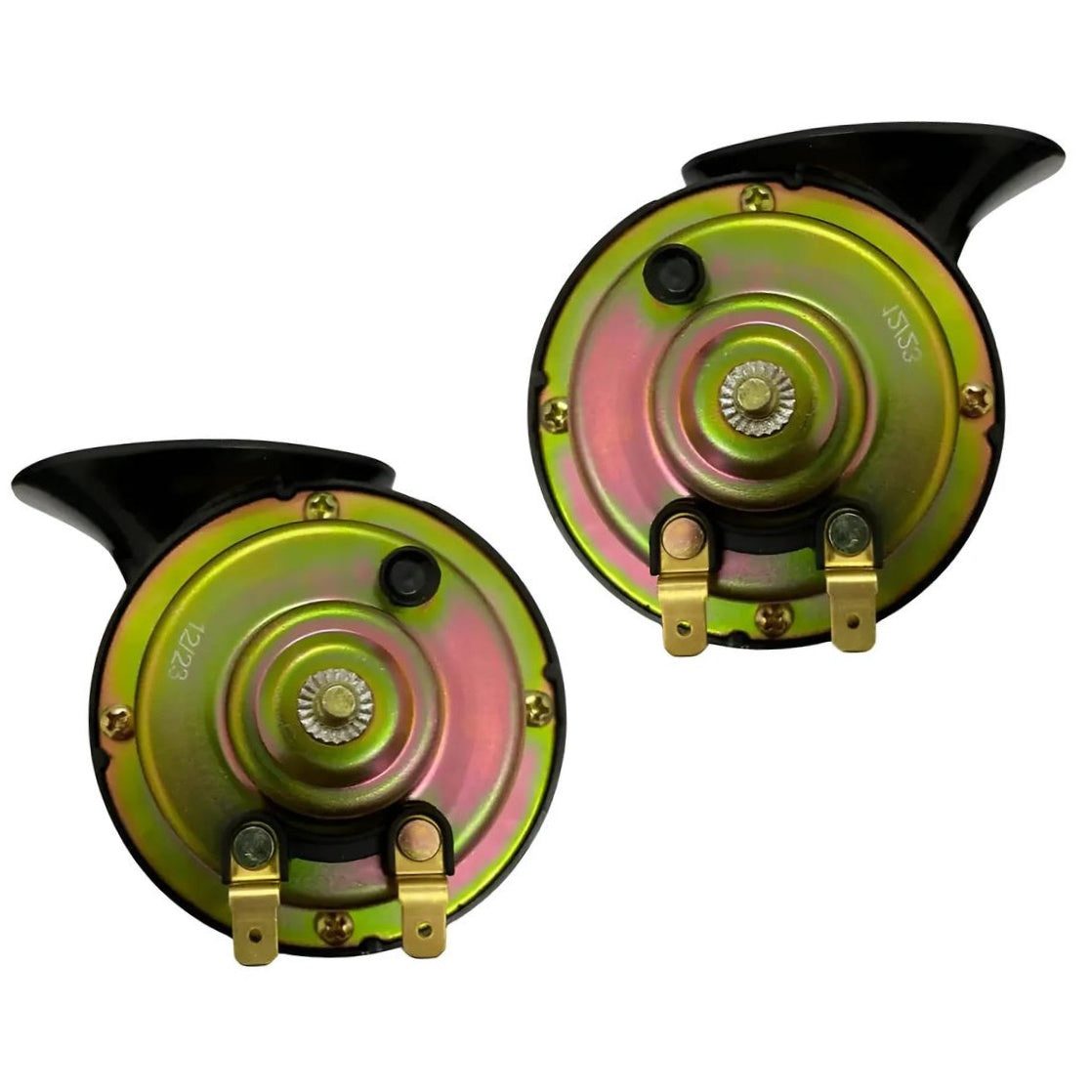 Buzina Caracol Dupla 12V - Gauss - GB1054 - (6)