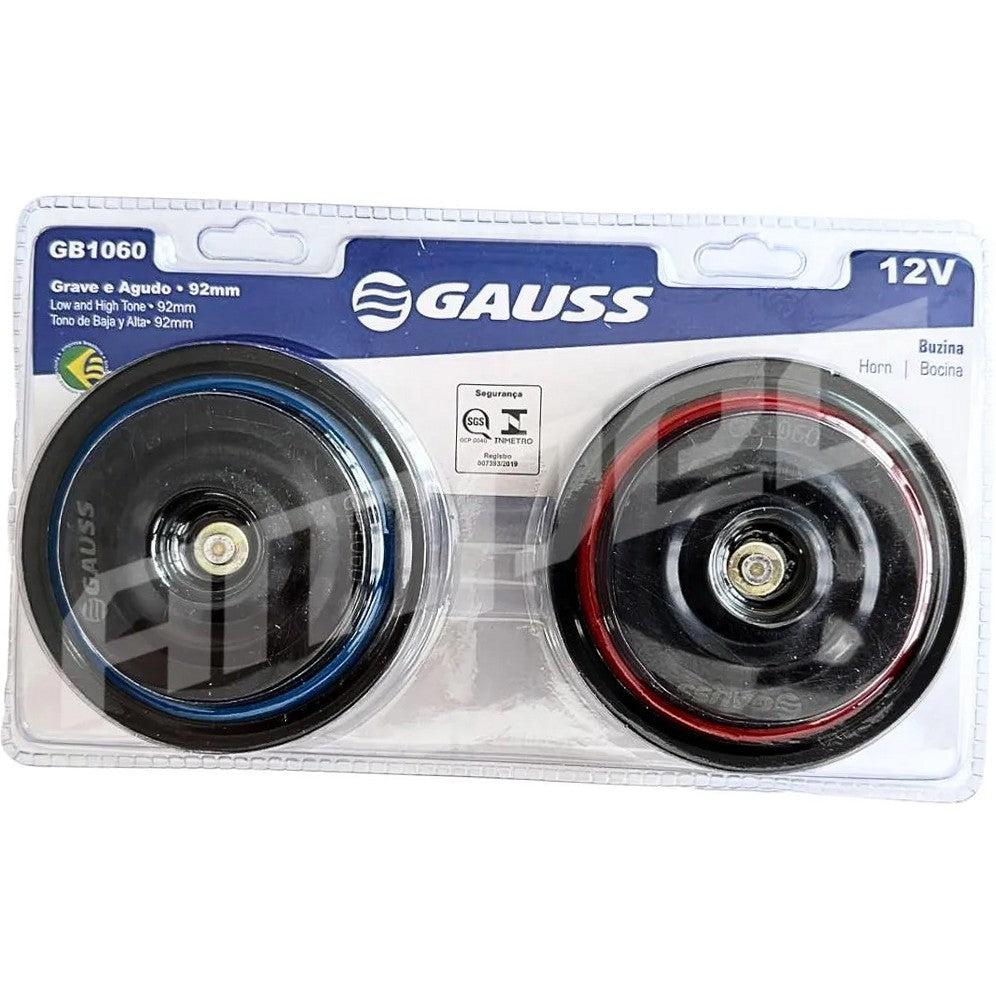 Par de Buzinas Paquerinha 12V - Gauss - GB1060 - (1)
