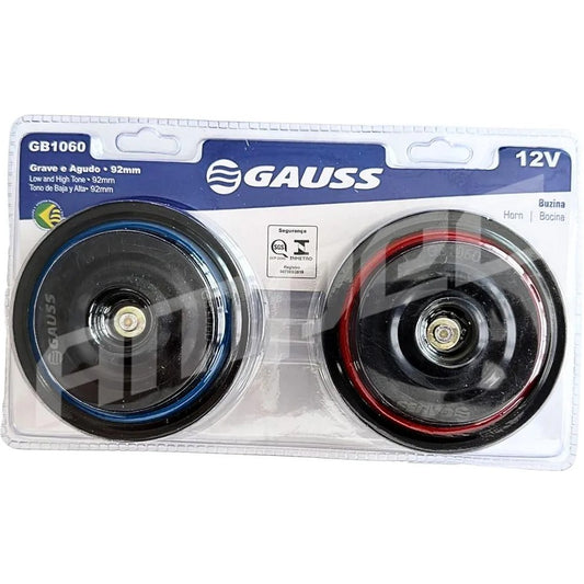 Par de Buzinas Paquerinha 12V - Gauss - GB1060 - (1)