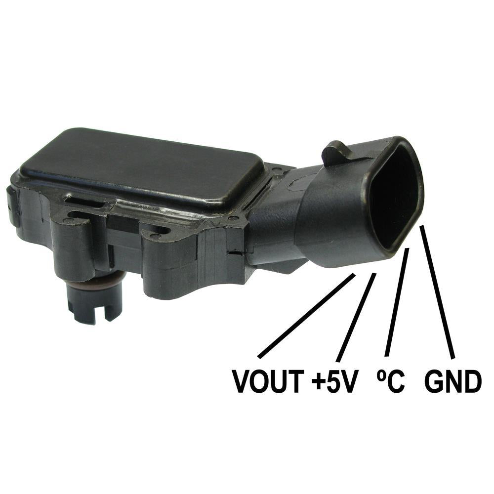 Sensor de Pressão do Coletor - MAP - Gauss - GI3350 - (1)