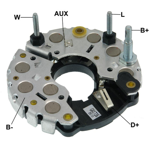 Retificador do Alternador - Gauss - GA1736 - (1)