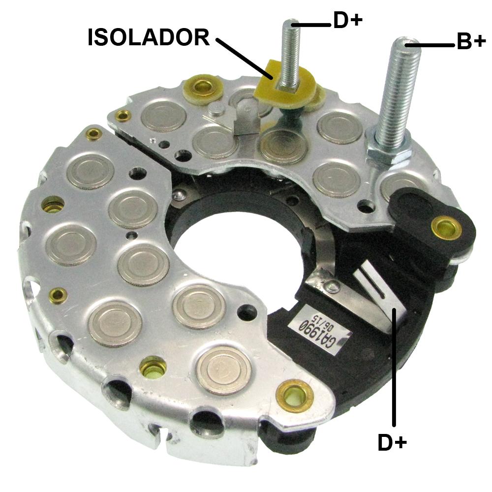 Retificador do Alternador - Gauss - GA1990 - (1)