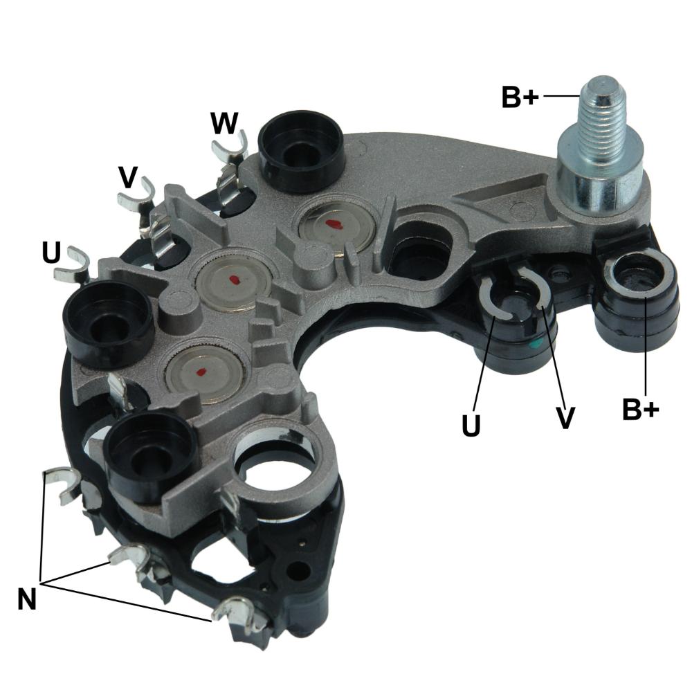 Retificador do Alternador - Gauss - GA1809 - (1)