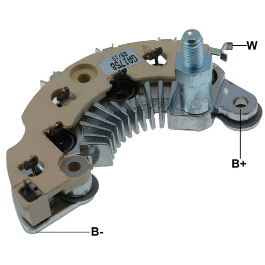 Retificador do Alternador - Gauss - GA1758 - (1)