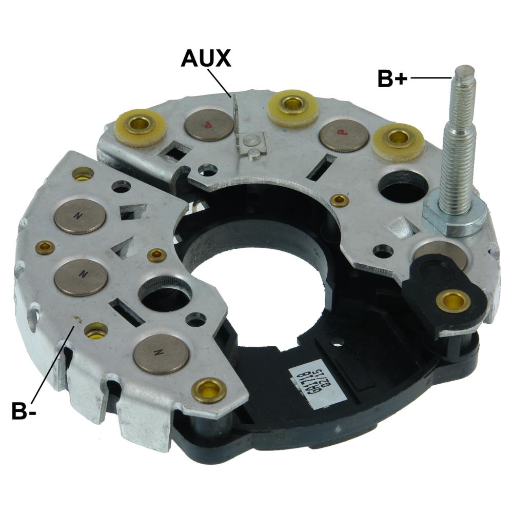 Retificador do Alternador - Gauss - GA1718 - (1)