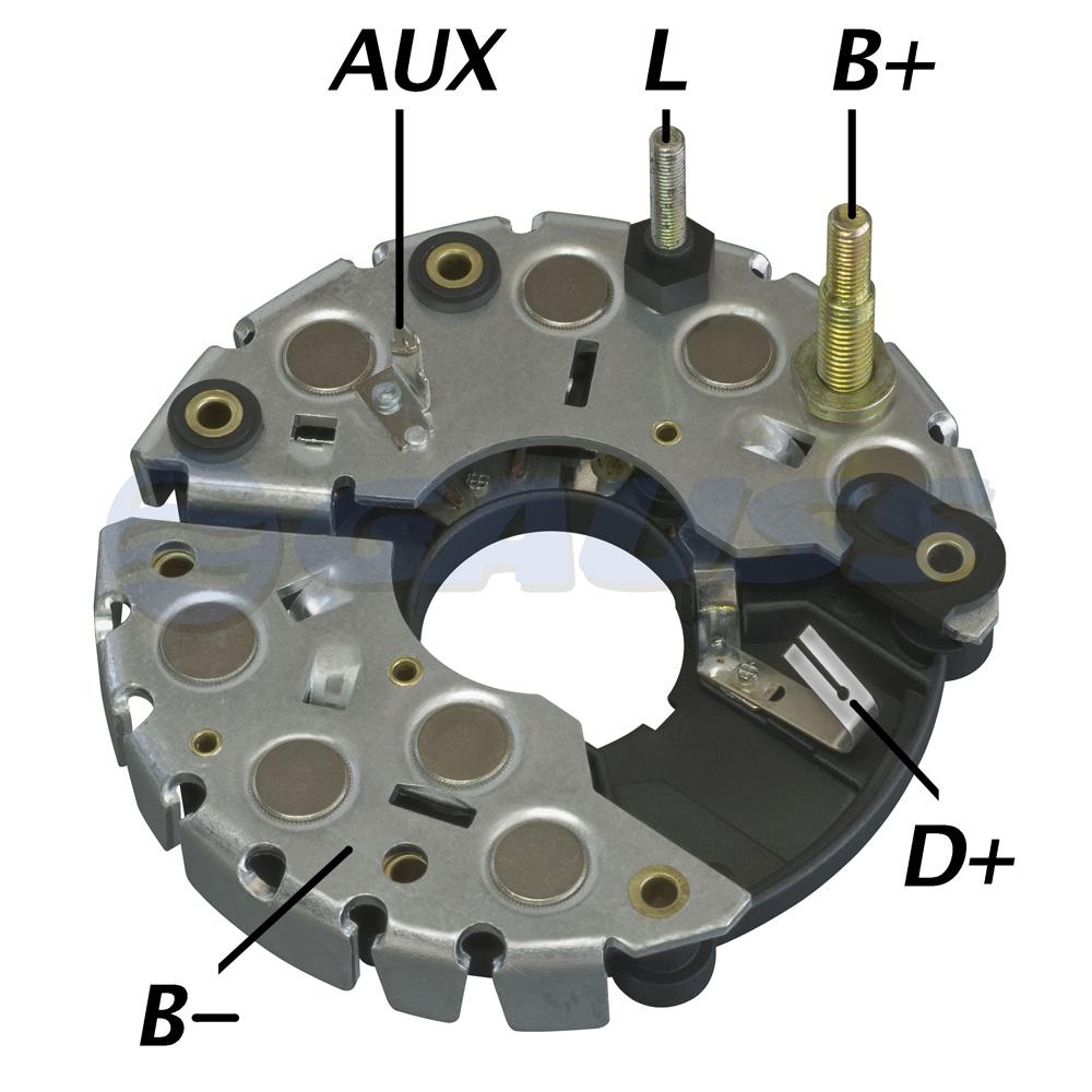Retificador do Alternador - Gauss - GA1735 - (1)