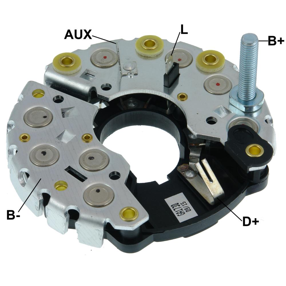 Retificador do Alternador - Gauss - GA1730 - (1)