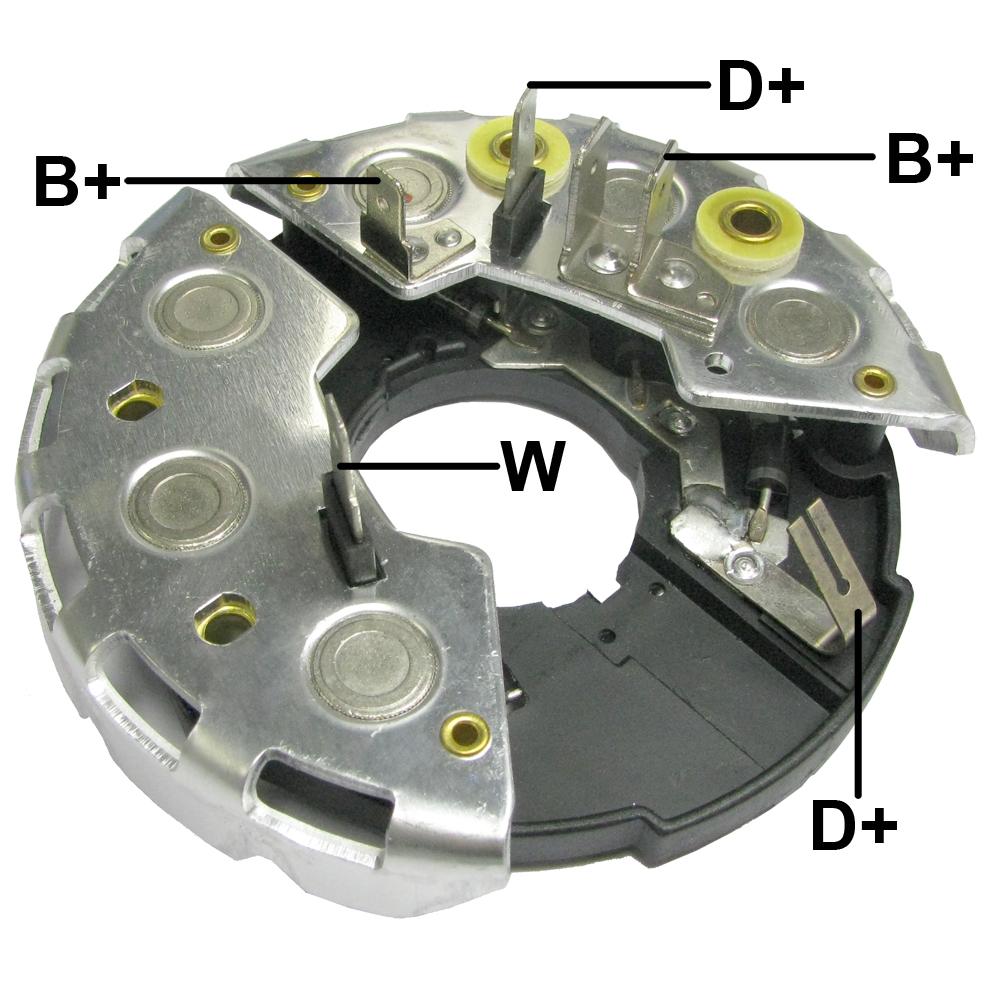 Retificador do Alternador - Gauss - GA1506 - (1)