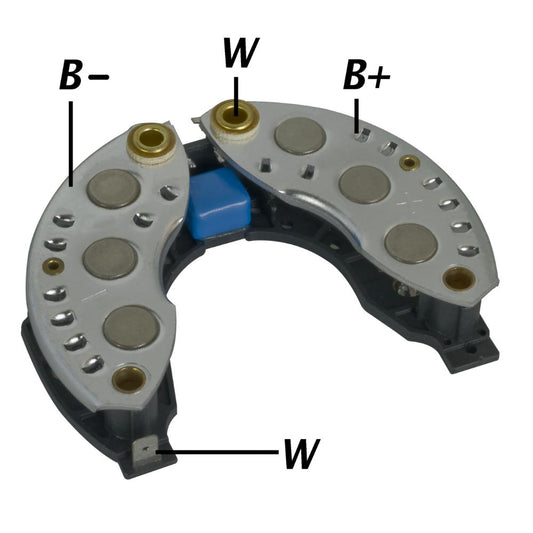 Retificador do Alternador - Gauss - GA1454 - (1)