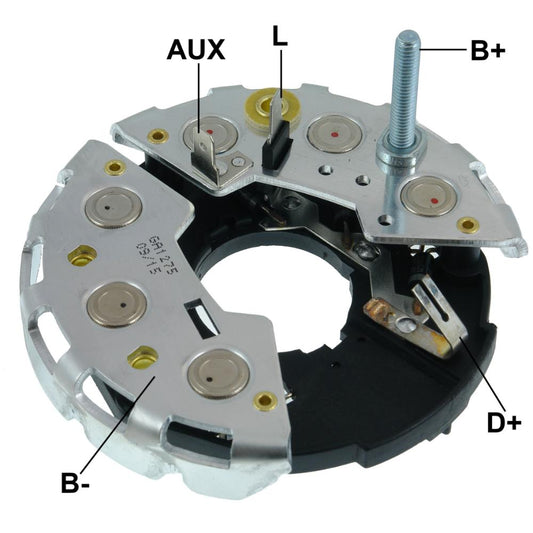 Retificador do Alternador - Gauss - GA1652 - (1)