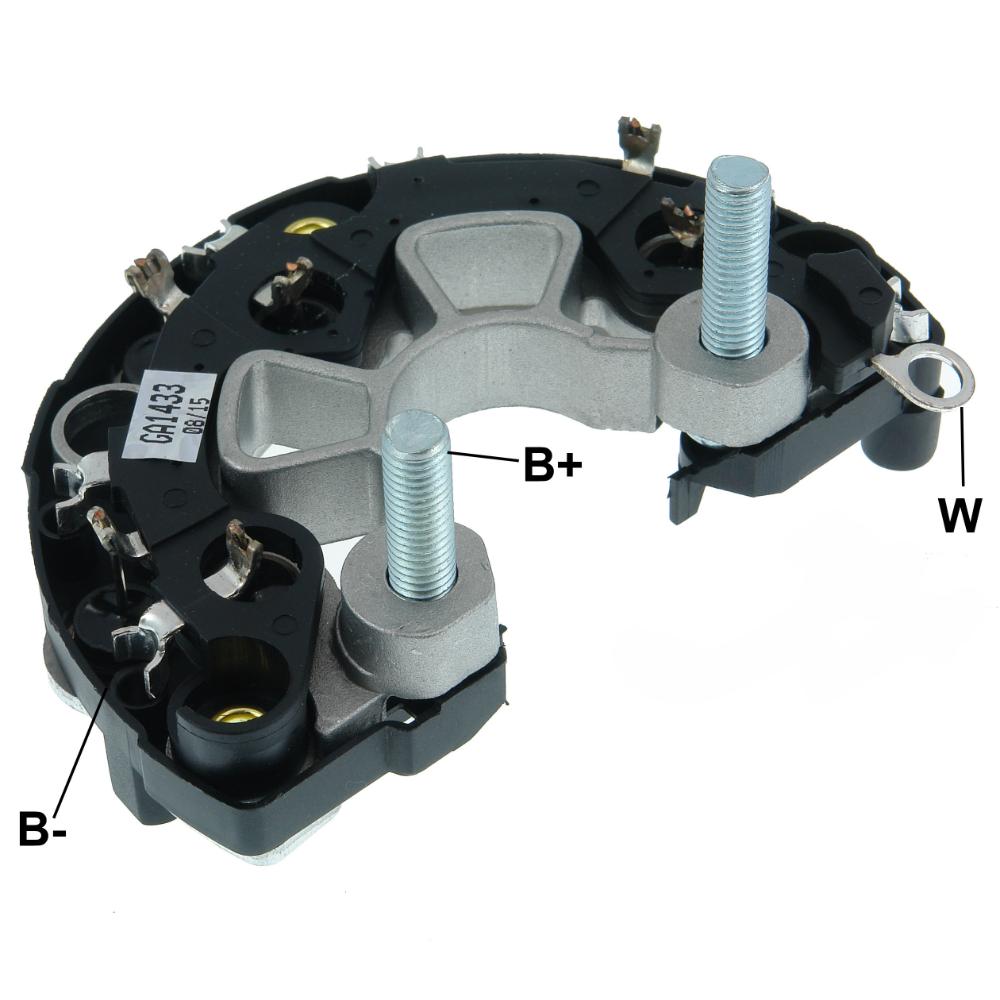 Retificador do Alternador - Gauss - GA1433 - (1)