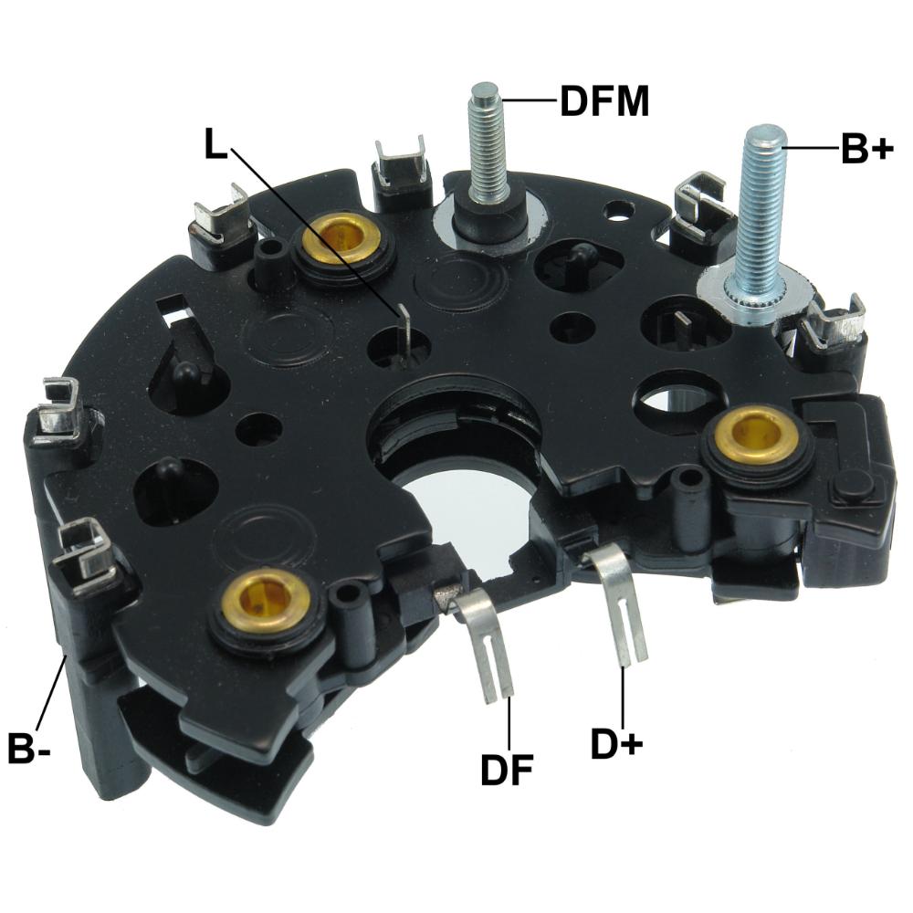 Retificador do Alternador - Gauss - GA1570 - (1)