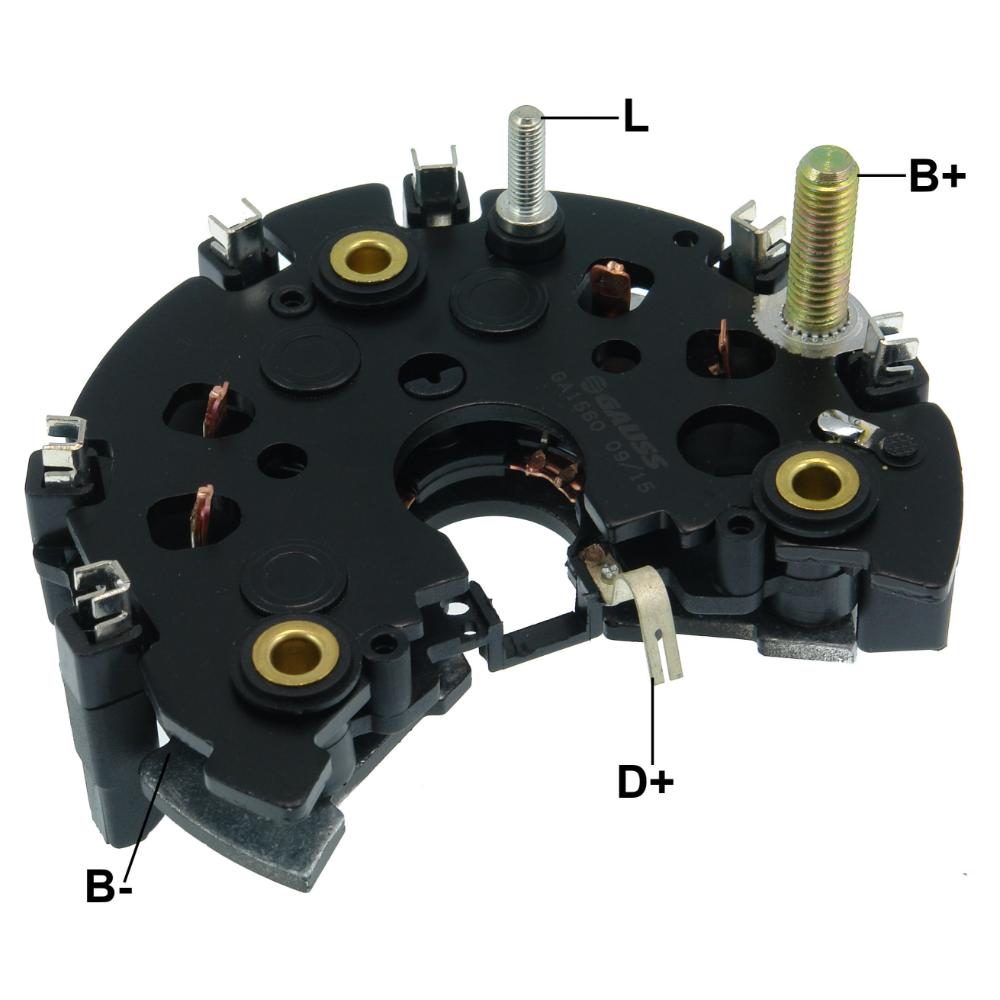 Retificador do Alternador - Gauss - GA1560 - (1)