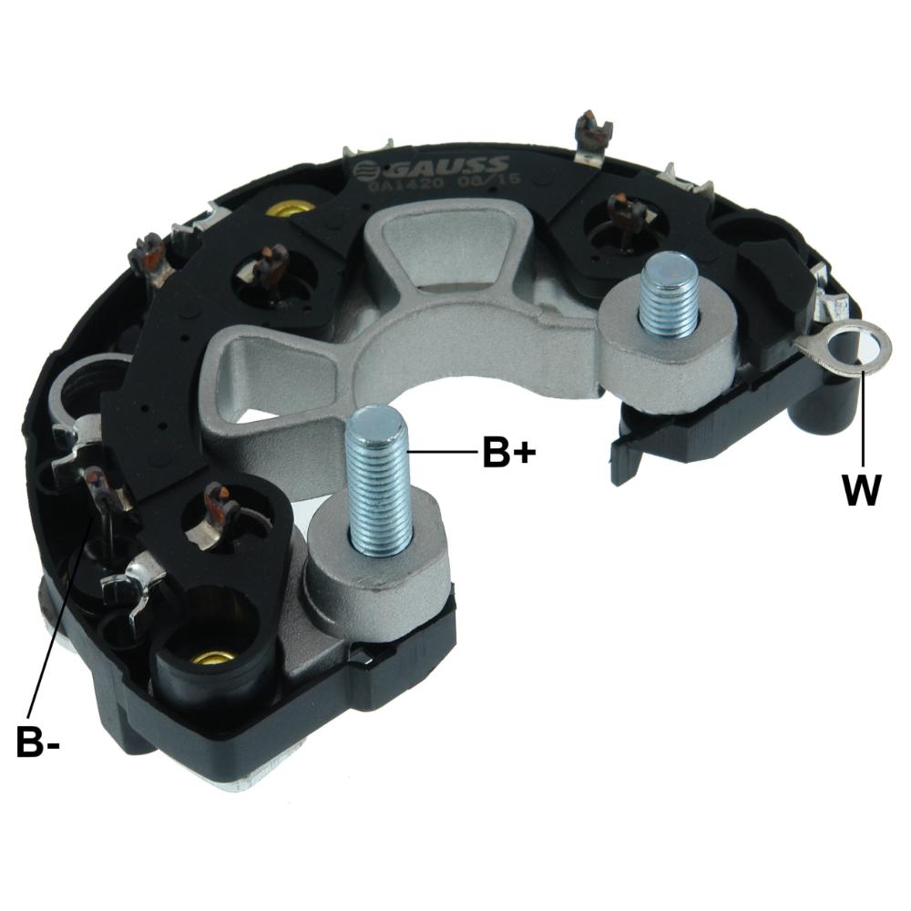 Retificador do Alternador - Gauss - GA1420 - (1)