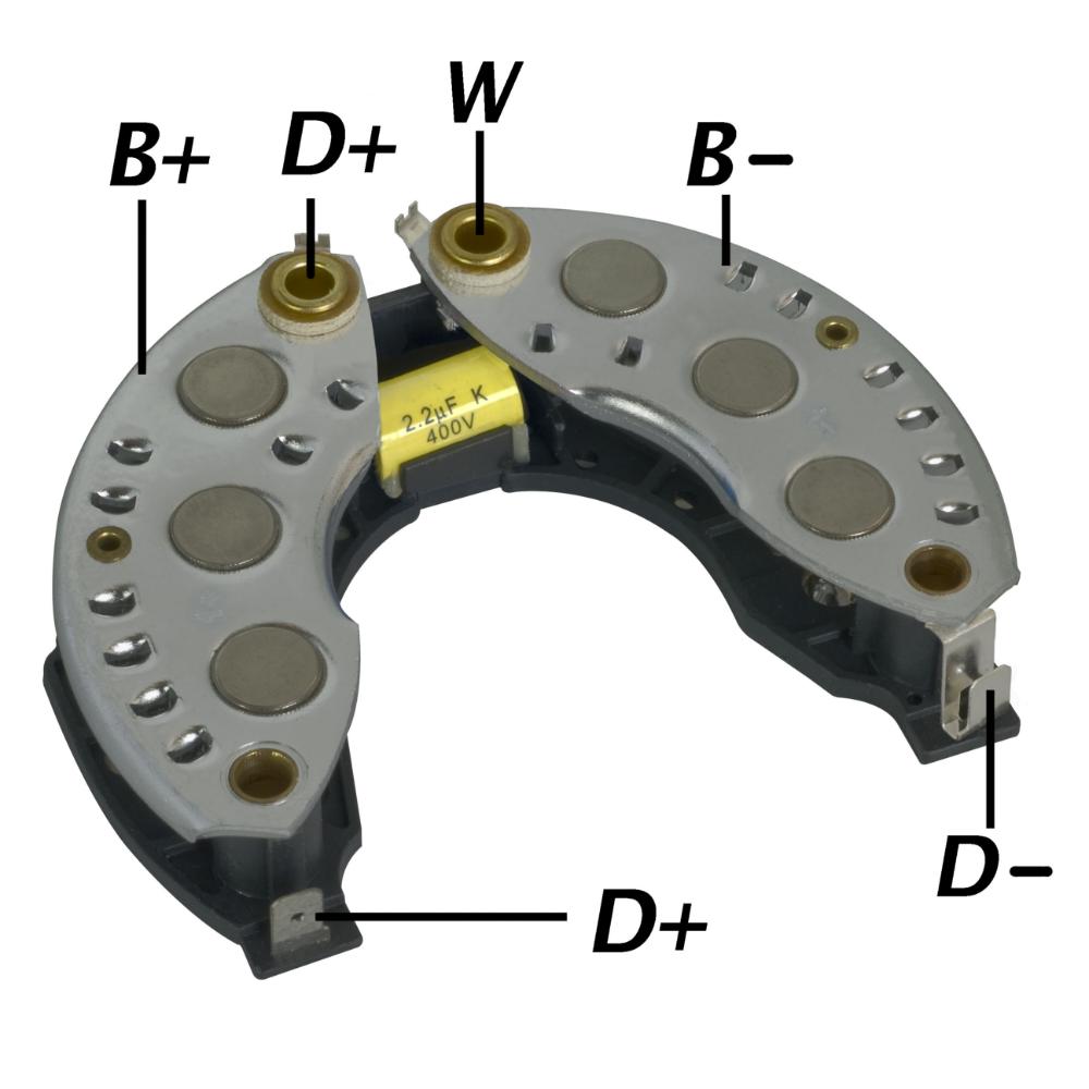 Retificador do Alternador - Gauss - GA1451 - (1)
