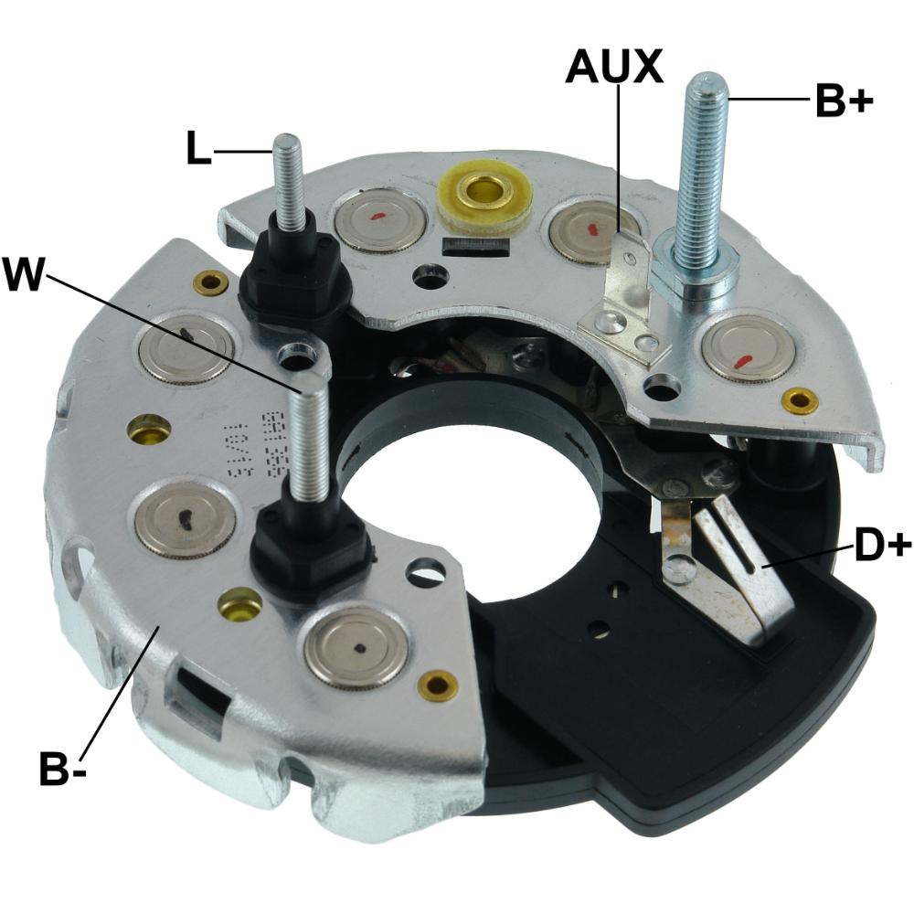 Retificador do Alternador - Gauss - GA1366 - (1)