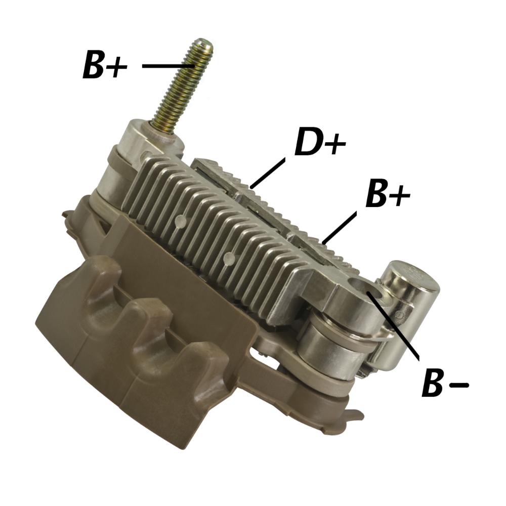 Retificador do Alternador - Gauss - GA1361 - (1)