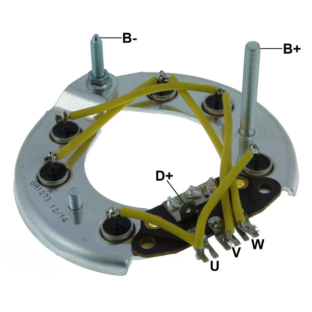 Retificador do Alternador - Gauss - GA1273 - (1)