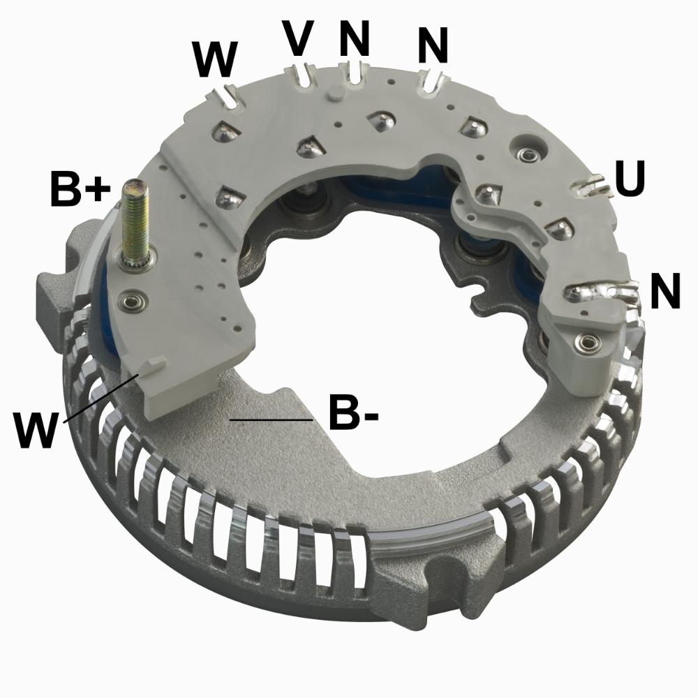 Retificador do Alternador - Gauss - GA1201 - (1)