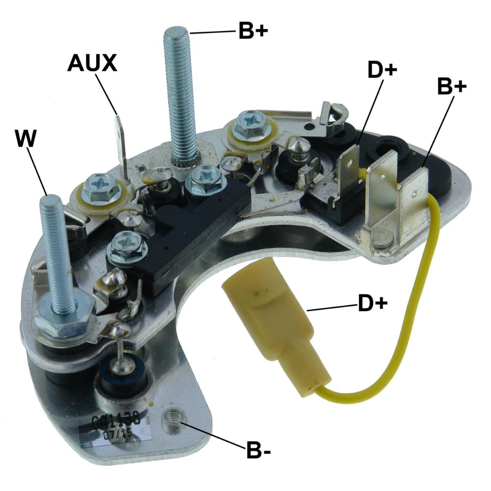 Retificador do Alternador - Gauss - GA1138 - (1)