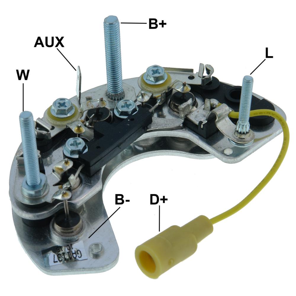 Retificador do Alternador - Gauss - GA1137 - (1)