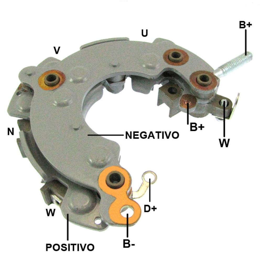 Retificador do Alternador - Gauss - GA1316 - (1)