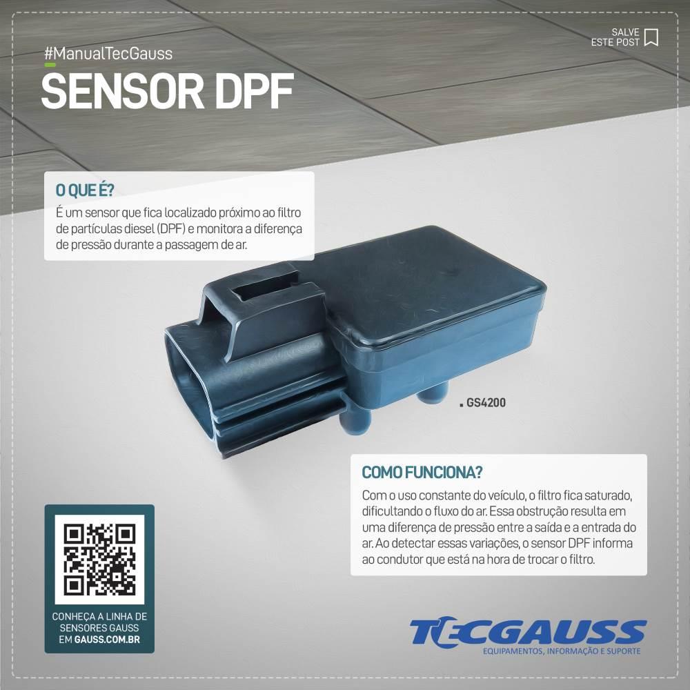 Sensor de Pressão do DPF - Gauss - GS4051 - (2)