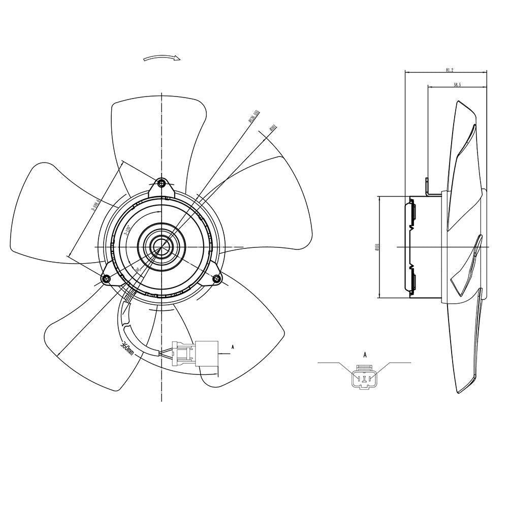 Eletroventilador - Gauss - GE1049 - (2)