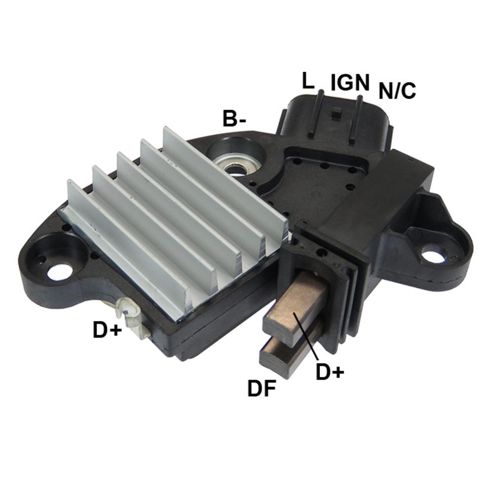 Regulador de Voltagem 14V para Chery Tiggo - Gauss - GA106 - (2)